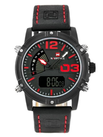 NAVIFORCE PÁNSKE HODINKY - CYKLÓN (zn036b) + KRABIČKA
