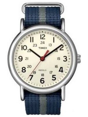 Unisex hodinky Timex T2N654 s nylonovým remienkom