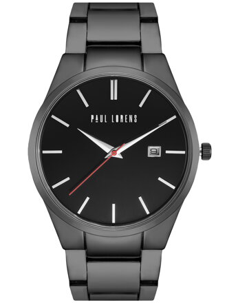 PÁNSKE HODINKY PAUL LORENS - PL20015B-1A5 (zg381a) + KRABIČKA