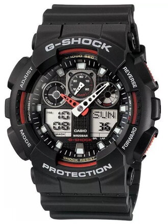 Pánske hodinky CASIO G-SHOCK GA-100-1A4ER (zd135c)