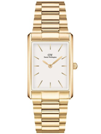 DANIEL WELLINGTON DÁMSKE HODINKY 24mm viazané 3-článkové DW00100703 + KRABIČKA
