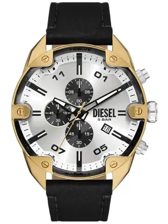PÁNSKE HODINKY + KRABIČKA DIESEL SPiked Chronograph DZ4671