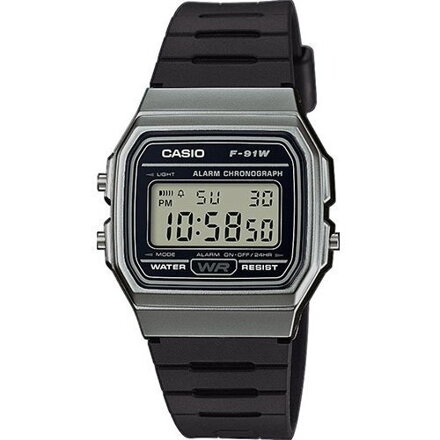Pánske hodinky CASIO F-91WM-1BDF (zd102d)