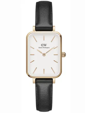 DÁMSKE HODINKY DANIEL WELLINGTON DW00100434 - Quadro lisované Sheffield Gold 32mm + KRABIČKA