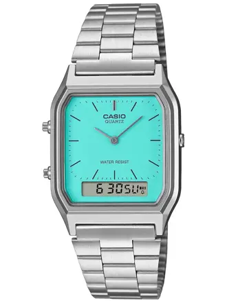 CASIO Vintage Maxi DÁMSKE HODINKY AQ-230A-2A2MQYES + KRABIČKA