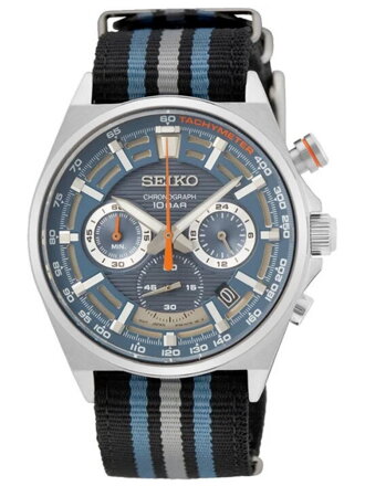 Pánske hodinky Seiko SSB409P1 + BOX