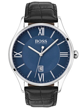 Pánske hodinky Hugo Boss 1513553 Governor s koženým remienkom