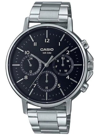 PÁNSKE HODINKY CASIO MTP-E321D-1A (zd269a) + KRABIČKA