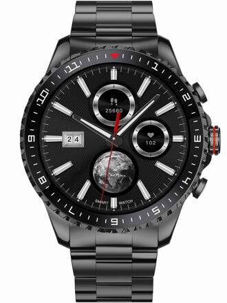PÁNSKE INTELIGENTNÉ HODINKY GRAVITY GT16-2 - HOVORENIE, MERANIE KRVNÉHO TLAKU (sg034b)
