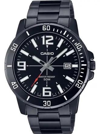 PÁNSKE HODINKY CASIO MTP-VD01B-1B (zd169e) + KRABIČKA