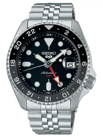 SEIKO 5 ŠPORTOVÉ PÁNSKE HODINKY SSK001K1 GMT AUTOMATIC WR100 + BOX