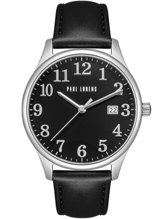 PÁNSKE HODINKY PAUL LORENS - PL20016A-1A1 (zg380b) + KRABIČKA