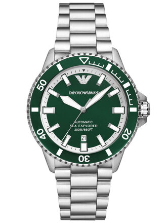 EMPORIO ARMANI AR60080 Sea Explorer AUTOMATICKÉ PÁNSKE HODINKY (zi110b) + BOX