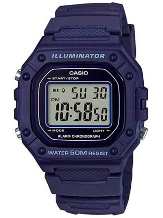 CASIO PÁNSKE HODINKY W-218H-2A + KRABIČKA