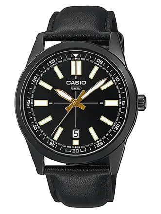 CASIO MTP-VD02BL-1E PÁNSKE HODINKY (zd170b) + KRABIČKA