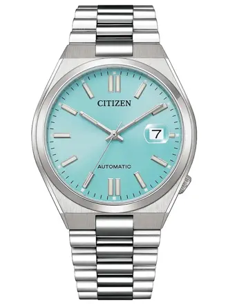 Pánske hodinky CITIZEN Tsuyosa Turquoise Blue NJ0151-88M - AUTOMAT ZAFIR