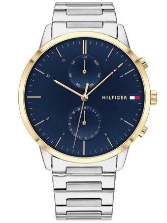 PÁNSKE HODINKY TOMMY HILFIGER 1710408 HUNTER (zf119b) + KRABIČKA