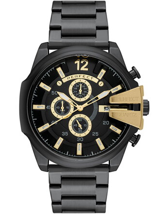 PERFECT pánske hodinky M513CH-07 - CHRONOGRAF (zp387a) + KRABIČKA