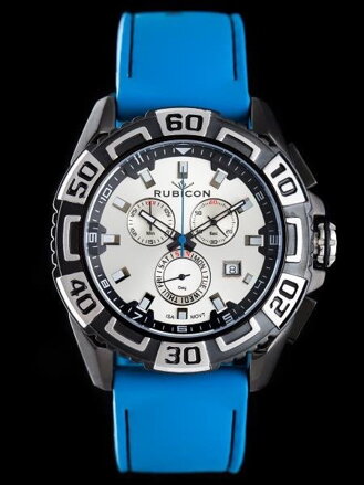 RUBICON RNFC95 PÁNSKE HODINKY - CHRONOGRAF (zr073a)