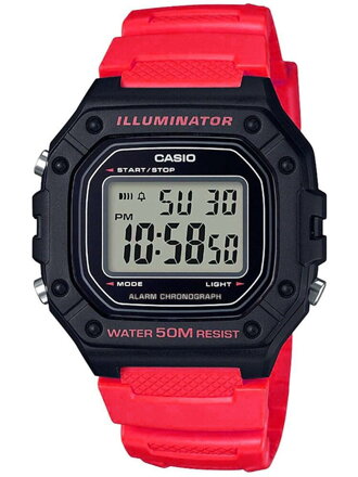 CASIO PÁNSKE HODINKY W-218H-4B + KRABIČKA