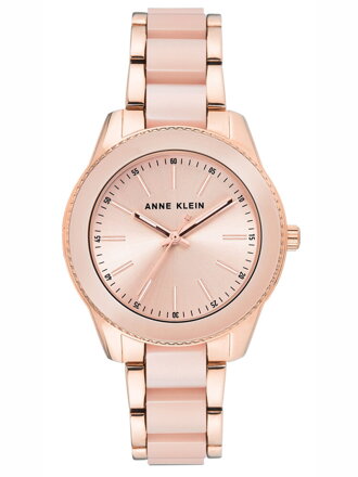 DÁMSKE HODINKY Anne Klein Pink-Tone AK-3214LPRG + KRABIČKA