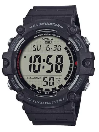 PÁNSKE HODINKY CASIO SPORT ILLUMINATOR AE-1500WH-1A+ BOX