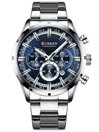 Pánske hodinky CURREN 8355- CHRONOGRAF (zc028b) + BOX