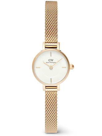 DANIEL WELLINGTON Petite Mini Gold Stainless Steel 19mm DÁMSKE HODINKY DW00100745 + KRABIČKA (zw523b)