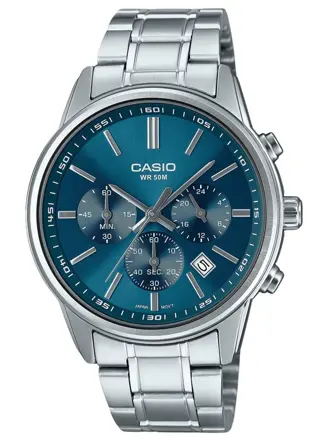 PÁNSKE HODINKY CASIO MTP-E515D-2A1 (zd265b) + KRABIČKA