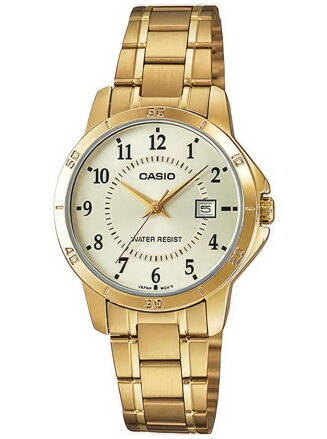 DÁMSKE HODINKY CASIO LTP-V004G-9B (zd568c) + KRABIČKA