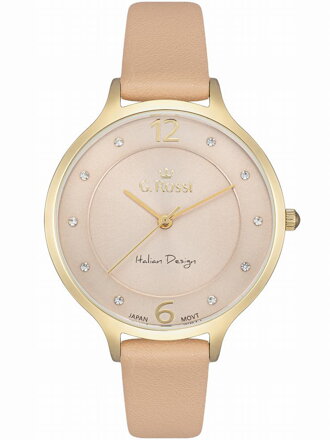 DÁMSKE HODINKY G. ROSSI G.R10411A-2B2 NA REMIENKU (zg714i) + KRABIČKA