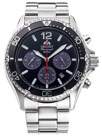Pánske hodinky Orient Sports Solar Chronograph RA-TX0202B10B + KRABIČKA
