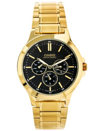 PÁNSKE HODINKY CASIO MTP-V300G 1A (zd091b) + KRABIČKA