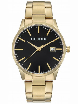 PÁNSKE HODINKY PAUL LORENS - PL14573B-1D1 (zg367b) + KRABIČKA