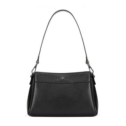 Dámska kožená crossbody kabelka z prírodnej kože – trojkomorová elegancia 101-4E-622-G1
