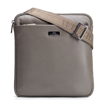 Pánska kožená crossbody taška z Italy kolekcie v praktickom malom formáte