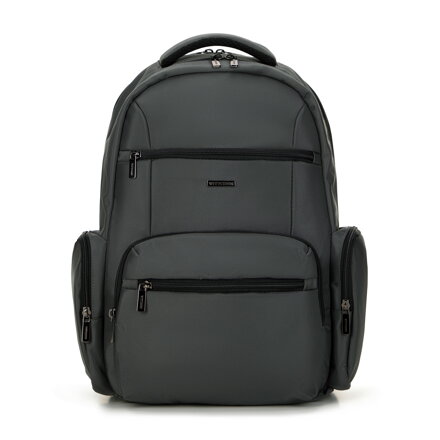 Elegantný pánsky ruksak na 15,6'' notebook z polyesteru s uchytením na kufor 99-3P-208-8