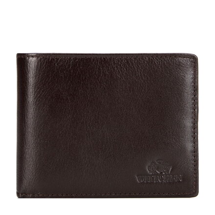 Pánska kožená peňaženka Italy v horizontálnom prevedení
