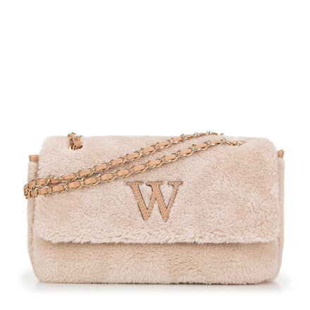 Béžová dámska crossbody kabelka Wittchen 99-4Y-218-0