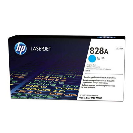 HP originál válec CF359A, HP 828A, cyan, 30000str., azurová