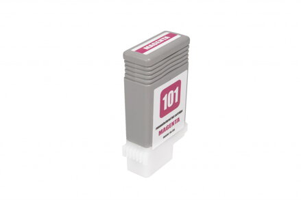Renovovaná atramentová náplň 0885B001, PFI101M, 130ml listov pre tlačiarne Canon (BULK), purpurová