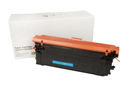 Kompatibilná tonerová náplň CF361X, 508X, 0459C001, CRG040HC, 9500 listov pre tlačiarne HP (Orink white box), azurová