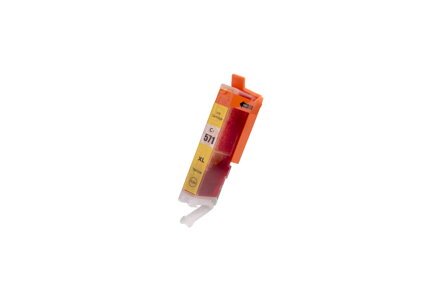 Kompatibilná atramentová náplň 0334C001, CLI571YXL, 11ml listov pre tlačiarne Canon (ORINK BULK), žltá