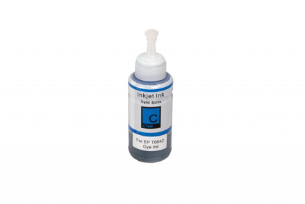 Kompatibilná atramentová náplň C13T66424A, C13T6732A, 70ml listov pre tlačiarne Epson (ORINK BULK), azurová