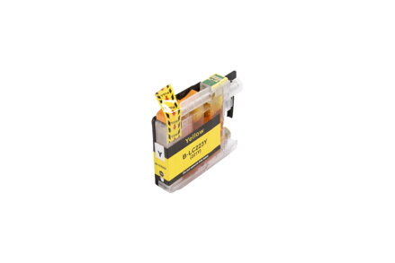 Kompatibilná atramentová náplň LC223Y, LC221Y, 10ml listov pre tlačiarne Brother (ORINK BULK), žltá