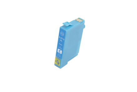 Kompatibilná atramentová náplň C13T27124010, 27XL, 18,2ml listov pre tlačiarne Epson (ORINK BULK), azurová