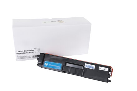 Kompatibilná tonerová náplň TN423C, TN413C, TN433C, TN443C, TN493C, 4000 listov pre tlačiarne Brother (Orink white box), azurová