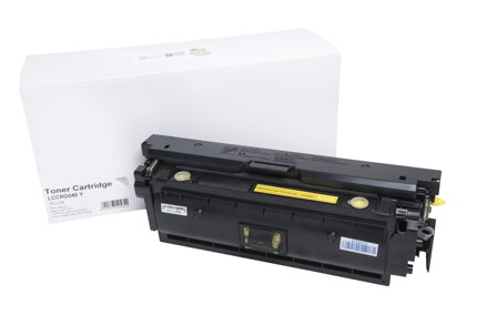 Kompatibilná tonerová náplň CF362A, 508A, 0454C001, CRG040Y, 5400 listov pre tlačiarne HP (Orink white box), žltá