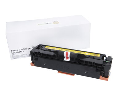 Kompatibilná tonerová náplň 1247C002, CRG046Y, 2300 listov pre tlačiarne Canon (Orink white box), žltá