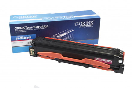 Kompatibilná tonerová náplň CLT-M504S, SU292A, 1800 listov pre tlačiarne Samsung (Orink box), purpurová